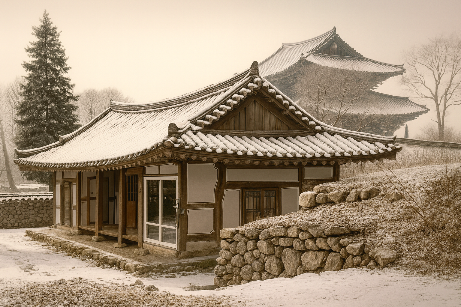 대종사 최초 일원상 그린 장소